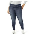 thumbnail image 1 of Signature by Levi Strauss & Co. Women's Plus Size Shaping Pull-On Skinny Jeans, 1 of 4
