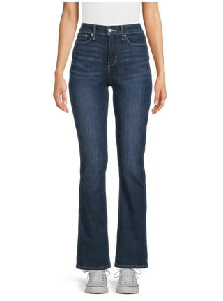 Sweet Look Classic Rhinestone Premium Women's Stretch Skinny Fit BLUE Denim  Jeans Pants 