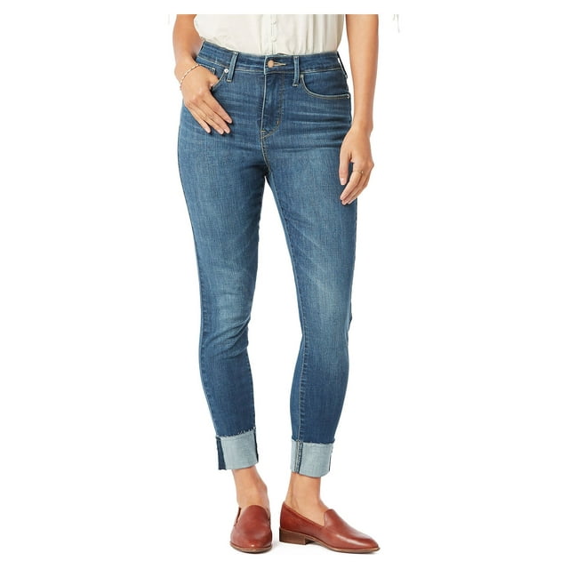 Signature by Levi Strauss & Co.™ Women's Simply Stretch Shaping High Rise Ankle Skinny Jeans