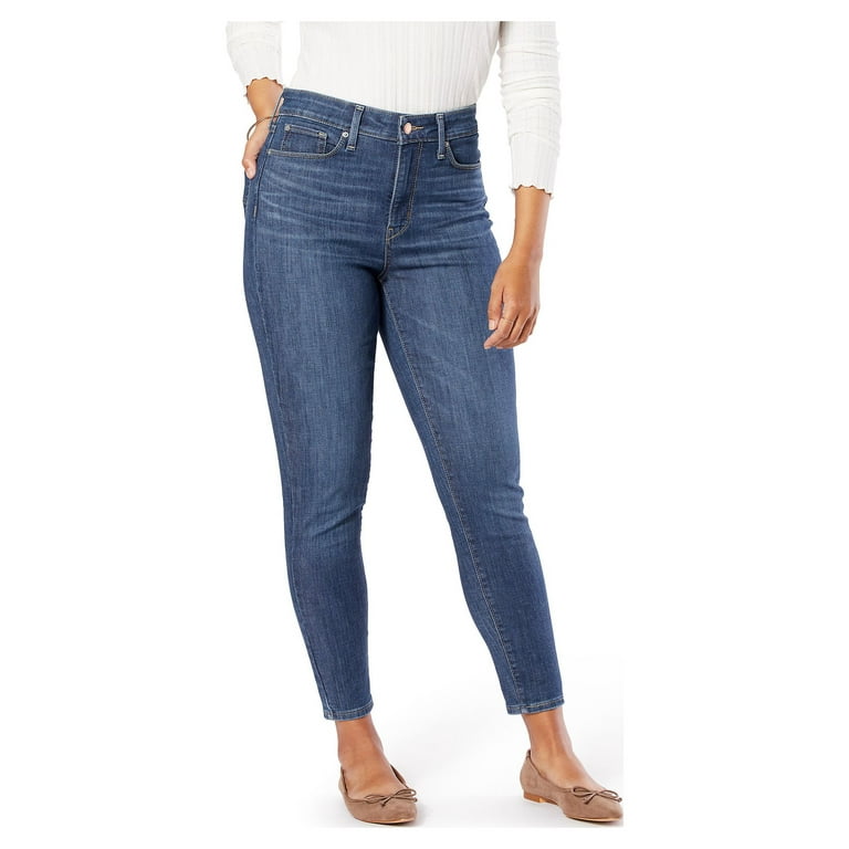 Levi's signature high rise ankle skinny jeans discount