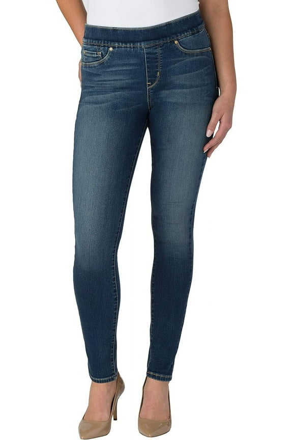 Signature by Levi Strauss & Co. Women's Totally Shaping Pull On Skinny Jeans