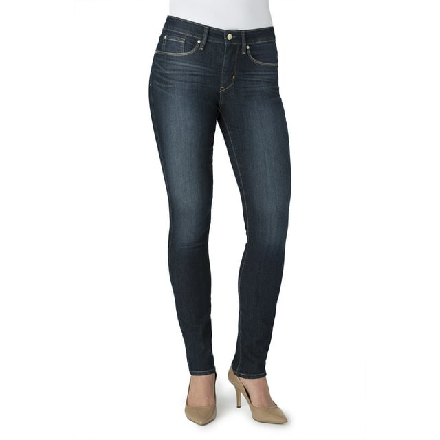 Signature by Levi Strauss & Co. Women's Totally Shaping Skinny Jeans ...