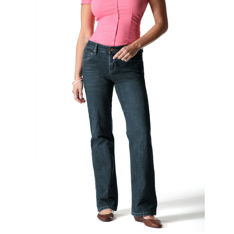 Signature by Levi Strauss Co. Women s Totally Slimming At Waist Bootcut Jeans Walmart