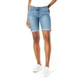 thumbnail image 1 of Levi Strauss Signature Women's and Women's Plus Bermuda Shorts, Sizes 2-28, 1 of 4