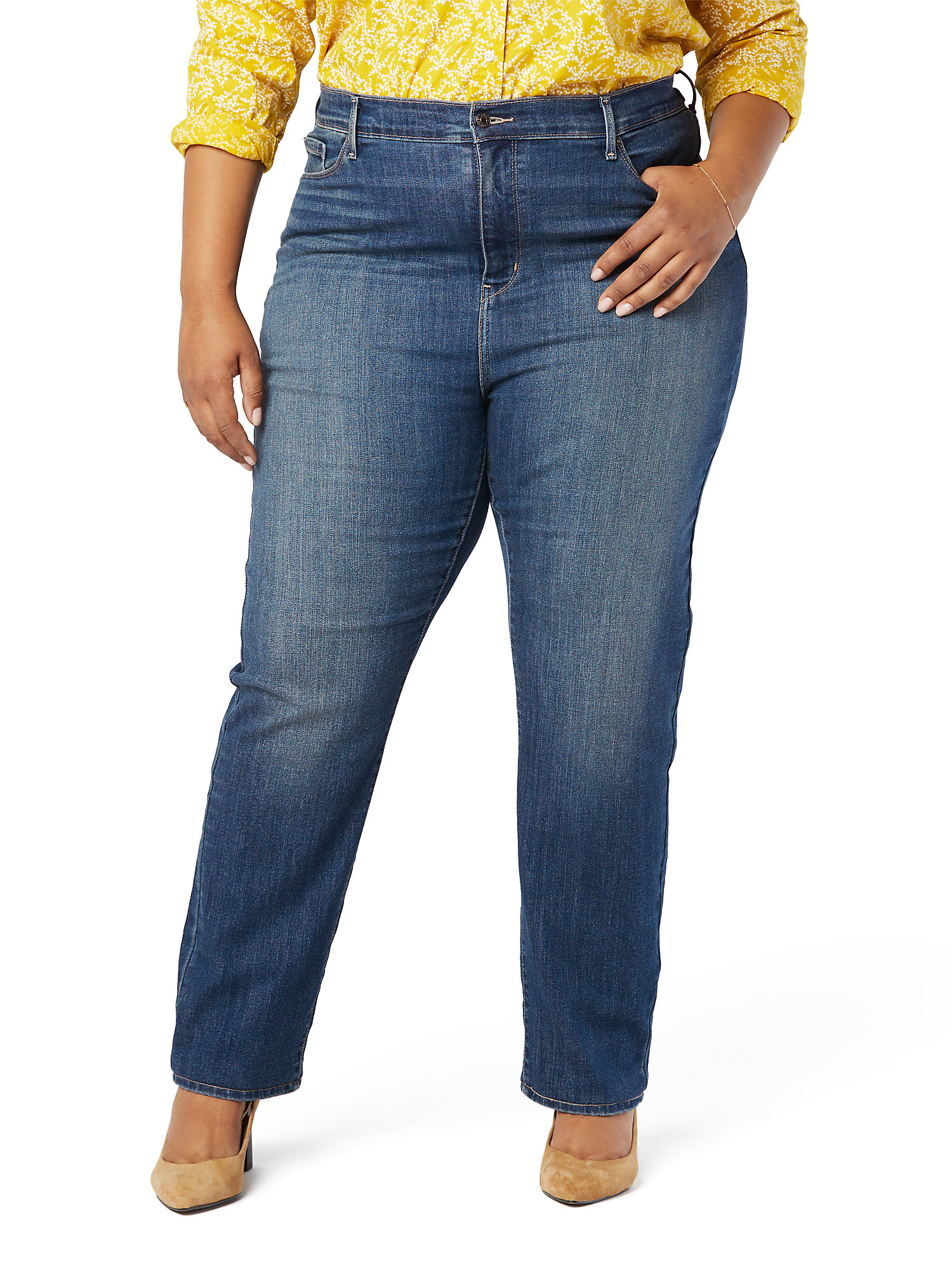 Signature by Levi Strauss & Co. Women's and Women's Plus High Rise ...