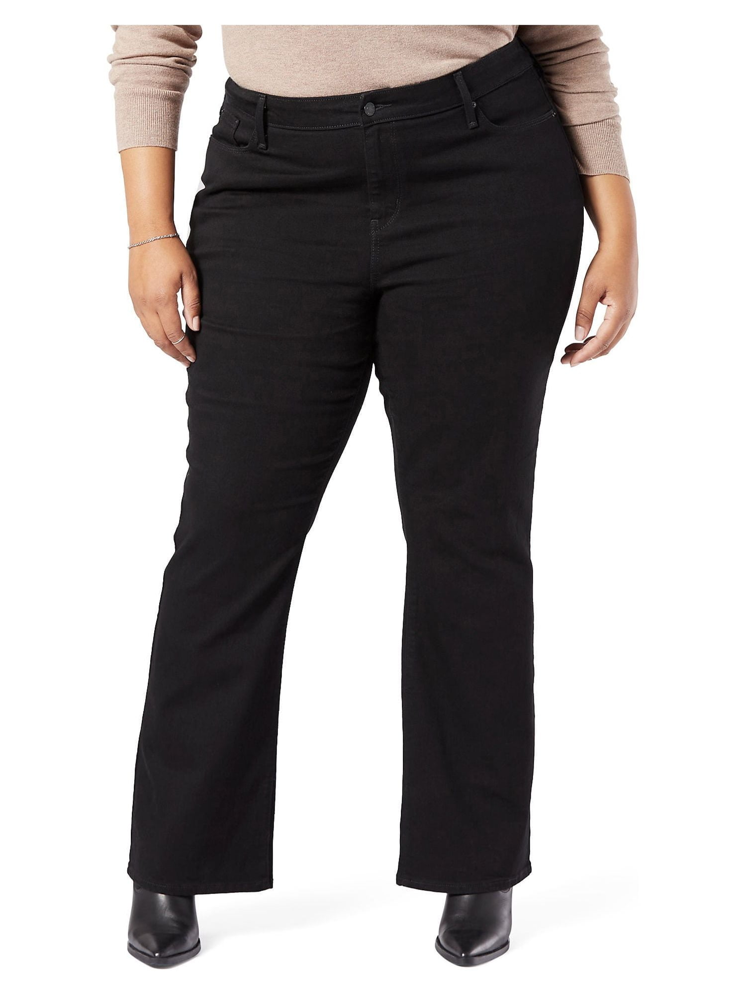 Signature by Levi Strauss & Co. Women's and Women's Plus Modern Bootcut ...