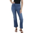 thumbnail image 1 of Signature by Levi Strauss & Co. Womens Mid-Rise Pull On Bootcut Jeans, 1 of 1