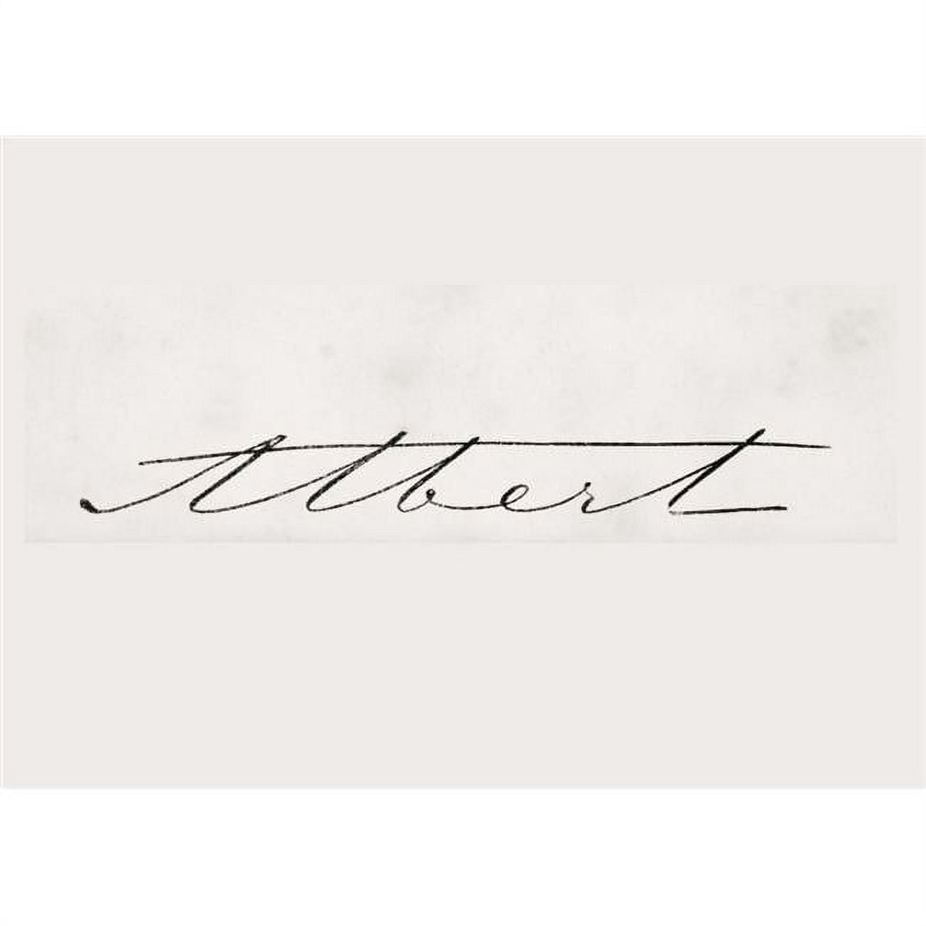 Signature of Albert Prince Consort of Great Britain & Ireland Original ...