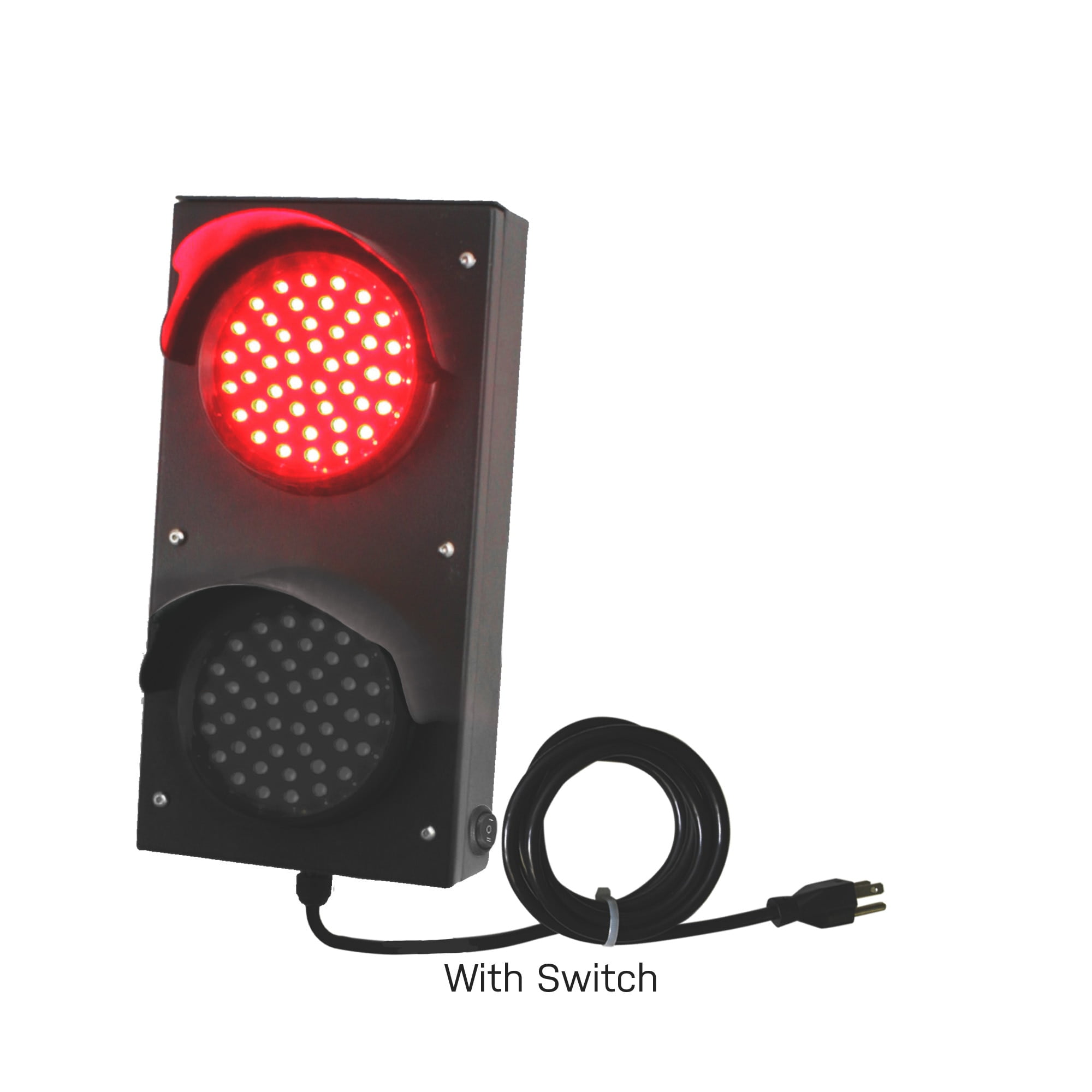 Signaworks Red & Green 4 inch Diameter Lens LED Stop Light Switched, 12 ...