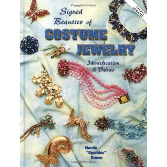Signed Beauties of Costume Jewelry (Hardcover) by Marcia Brown, Brown