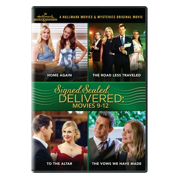 Signed, Sealed, Delivered: Movies 9-12 (Home Again / The Road Less Traveled / To The Altar / The Vows We Have Made) (DVD)