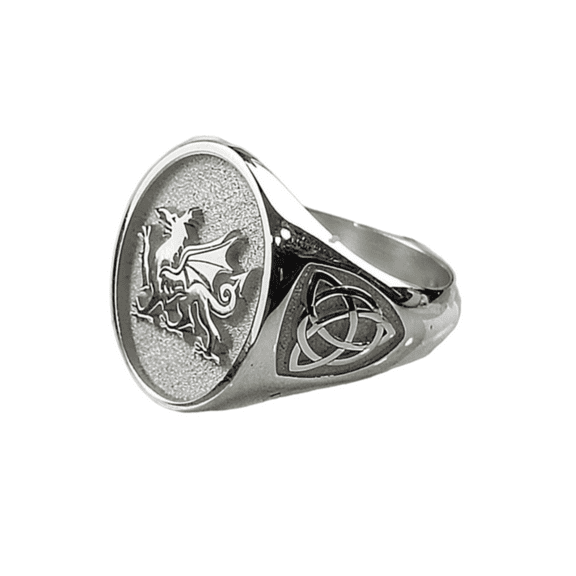 Signet Ring Size Dragon Silver Ring Family Crest Ring dragon gold ring Christmas Ring coat of arms Ring 925 Sterling Silver ring Handmade Ring || Ali Baba Jewellery