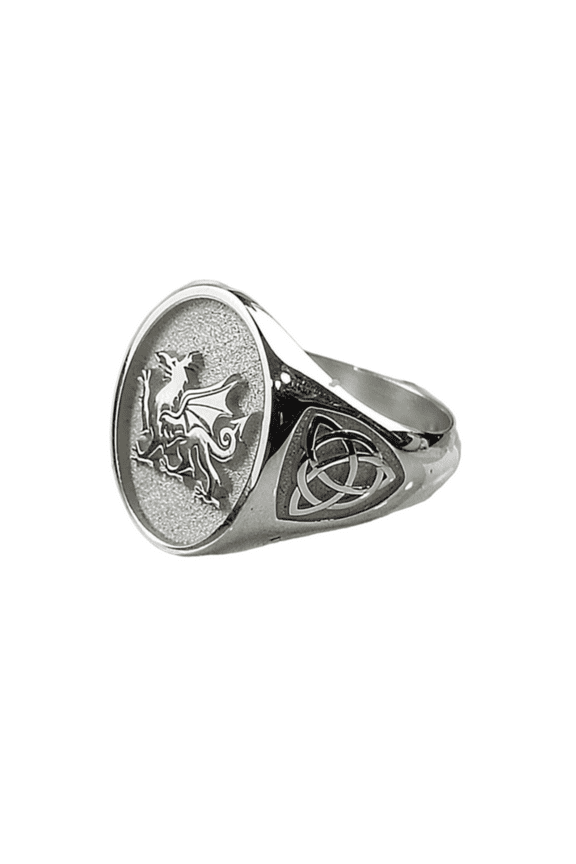 Signet Ring Size Dragon Silver Ring Family Crest Ring dragon gold ring Christmas Ring coat of arms Ring 925 Sterling Silver ring Handmade Ring || Ali Baba Jewellery
