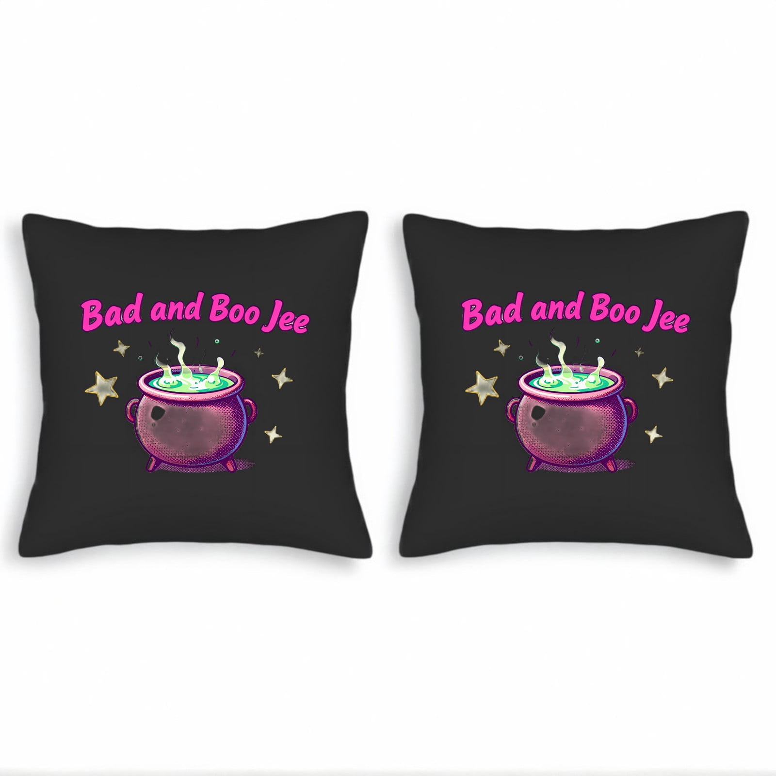 Signetis Cauldron - Magical Potion - Ba Throw Pillow Covers 18x18, Set ...