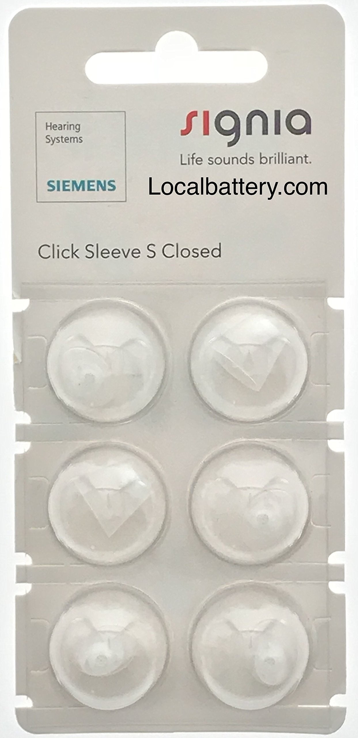 Siemens Signia Click Sleeve para RIC y SILK Dominican Republic