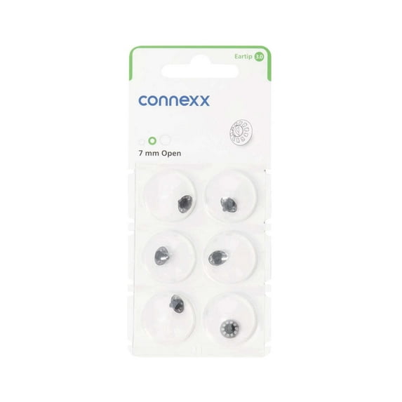 Connexx Eartip 3.0 Open 7mm – Precision Fit for Signia & Siemens Hearing Aids