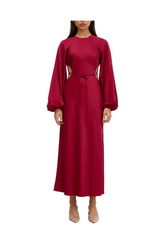 womens Esme Bridesmaid Dress, AU8 US4, Red