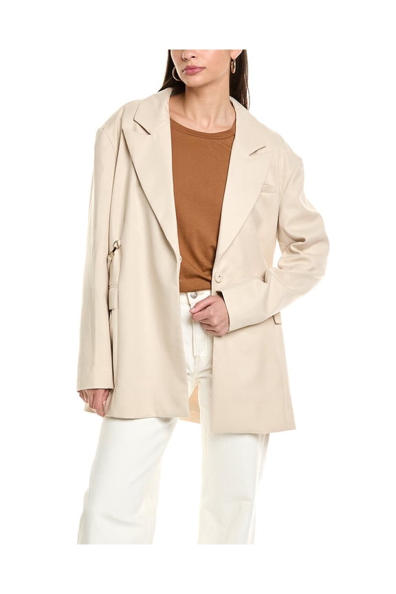 womens Neve Blazer, AU12 US8, Grey