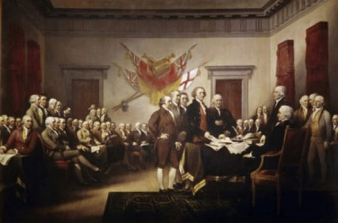Signing the Declaration of Independence John Trumbull (1756-1843American) United States Capitol Washington DC USA Canvas Art - John Trumbull (18 x 24)