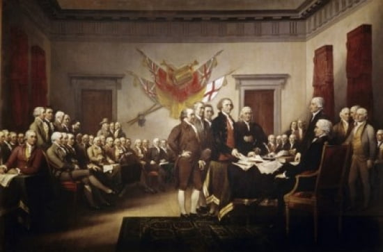 Signing the Declaration of Independence John Trumbull (1756-1843American) United States Capitol Washington DC USA Canvas Art - John Trumbull (24 x 36)