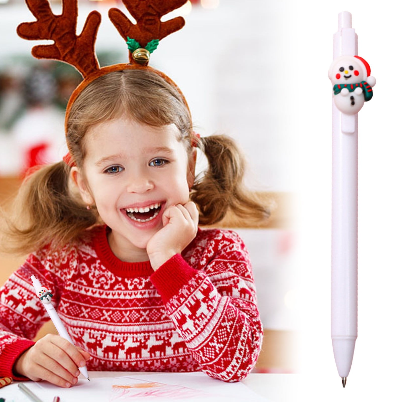 Signing ceremony pen Watercolor pens Retractable pen Christmas Cute ...