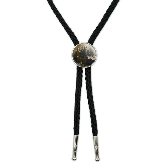 Signing of the Declaration of Independence Painting Southwestern Bolo Tie