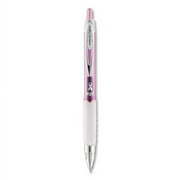 Signo 207 Gel Pen, Retractable, Medium 0.7 Mm, Black Ink, Pink Barrel, 2/pack | Bundle of 2 Packs