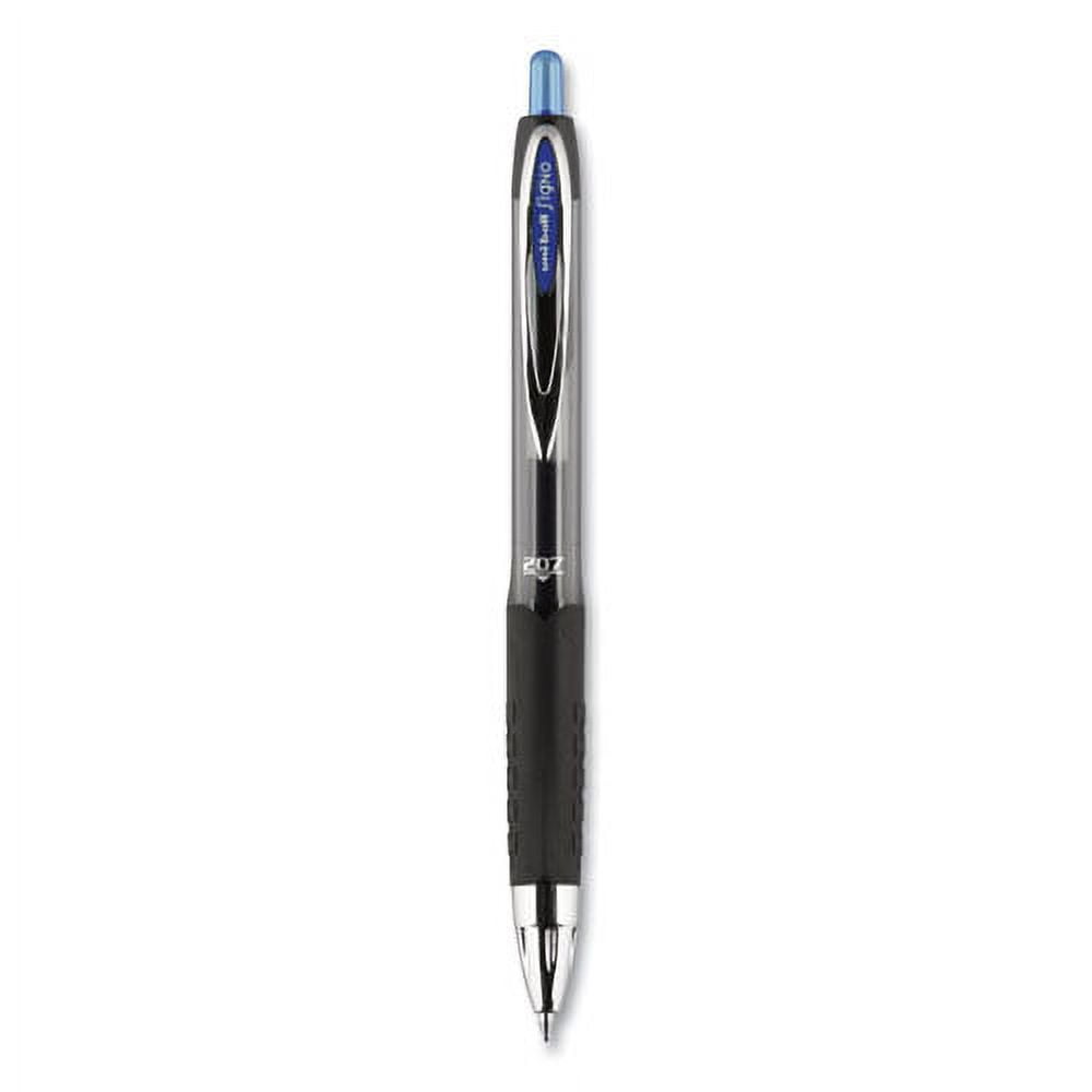 Signo 207 Gel Pen, Retractable, Medium 0.7 Mm, Blue Ink, Black Barrel, 36/box | Bundle of 5 Boxes