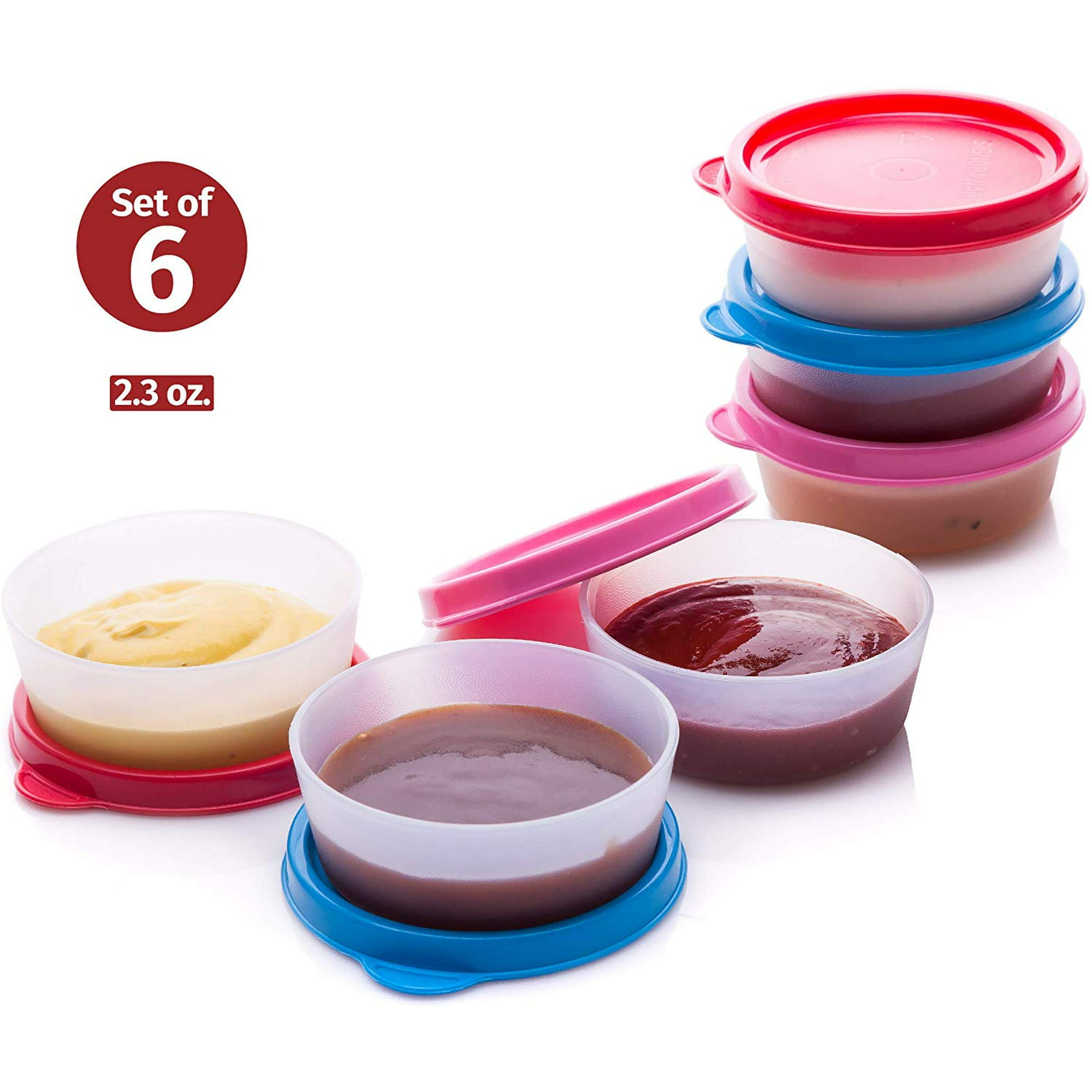 Avon 6 Resealable Sugar Storage Container with Attached Lid