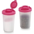 thumbnail image 1 of SIGNORAWARE Airtight Salt & Pepper Shakers Set of 2, 4.75 oz Pink, 1 of 6