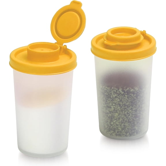 SIGNORAWARE Airtight Salt & Pepper Shakers Set of 2, 4.75 oz Yellow