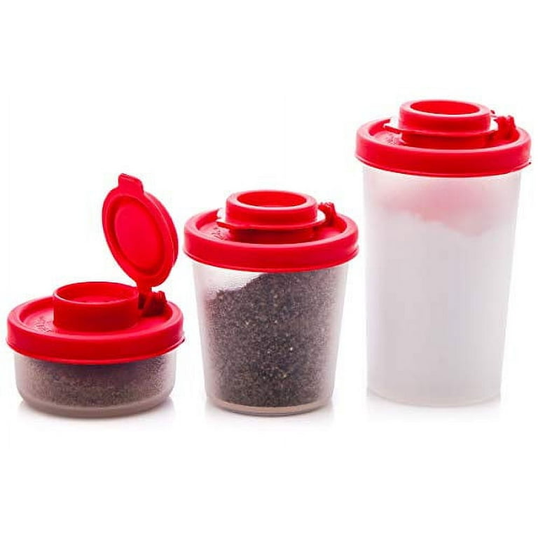Signora Ware Spice Jars with Shaker Lids Refillable Seasoning