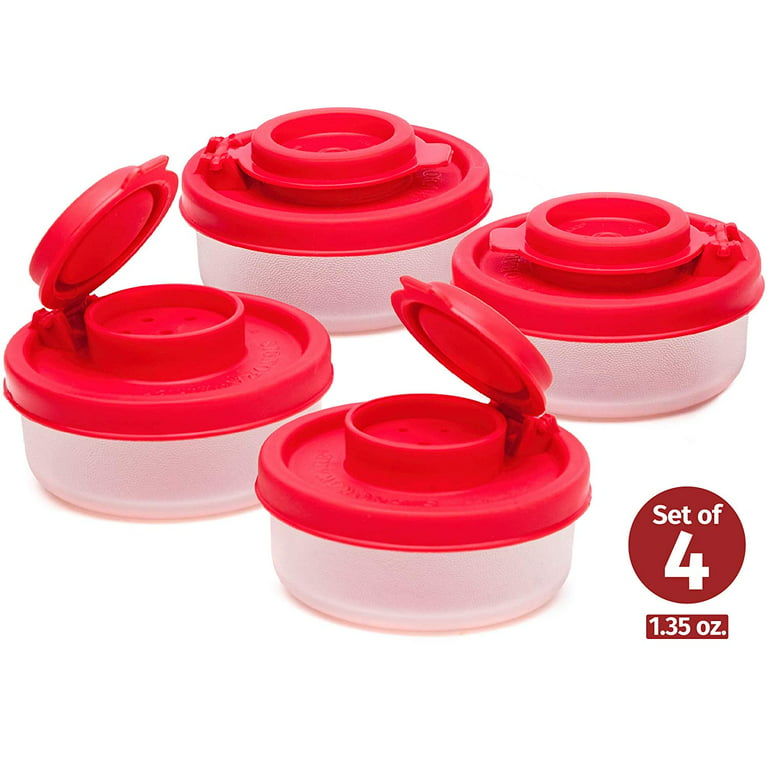 Tupperware Small Spice Containers Set of 4