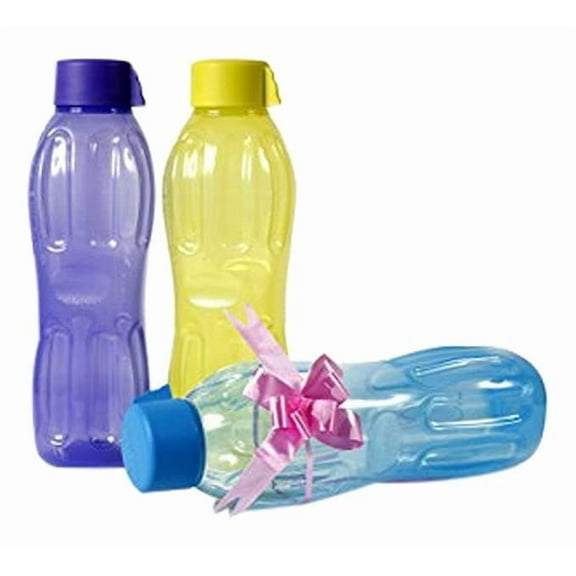 SignoraWare 1litres Aqua Fresh BPA Free Plastic Water Bottle (1000ML, Set of 3