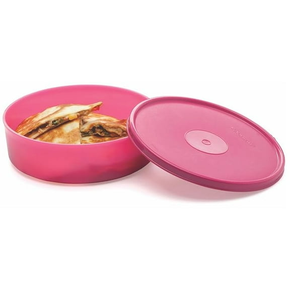 Signoraware Classic Round Big Container, 800ml, Set of 1, Pink