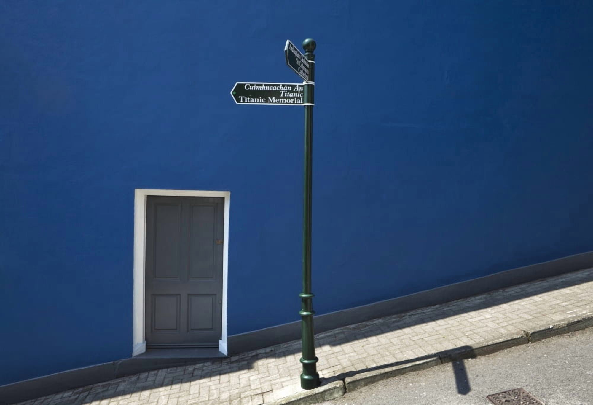Signpost to the Titanic Memorial Cobh County Cork Ireland Canvas Art - Panoramic Images (24 x 18)