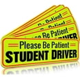 thumbnail image 1 of Signs Authority 6 Pcs Student Driver Car Magnet Reflective, 1 of 6