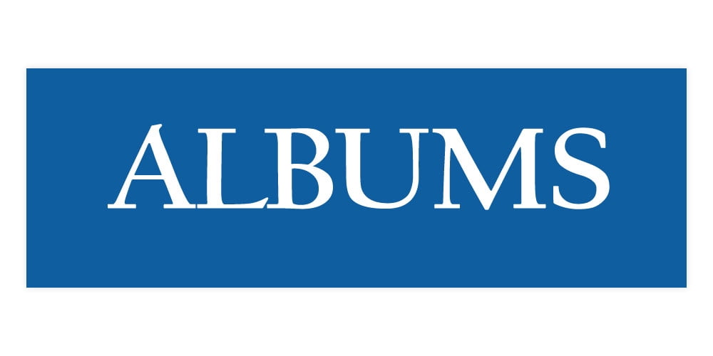 Signs ByLITA Basic Albums Sign (Blue) - Medium - Walmart.com