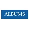 thumbnail image 1 of Signs ByLITA Basic Albums Sign (Blue) - Small, 1 of 6