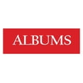 thumbnail image 1 of Signs ByLITA Basic Albums Sign (Red) - Large, 1 of 6