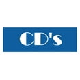 thumbnail image 1 of Signs ByLITA Basic CD's Sign (Blue) - Small, 1 of 6
