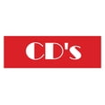 thumbnail image 1 of Signs ByLITA Basic CD's Sign (Red) - Large, 1 of 6