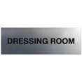 thumbnail image 2 of Signs ByLITA Designer Afraid Of Change? Leave It Here! Sign (Brushed Silver) - Medium 2 of 10