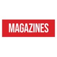 thumbnail image 1 of Signs ByLITA Basic Magazines Sign (Red) - Medium, 1 of 6