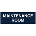 thumbnail image 1 of Signs ByLITA Basic Maintenance Room Sign - Laser-Engraved Lettering | Durable ABS Plastic | Vibrant Colors | Powerful Foam Tape (Red) - Large, 1 of 3