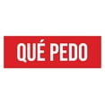 thumbnail image 1 of Signs ByLITA Basic Qué pedo Sign (Red) - Small, 1 of 6