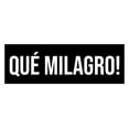 thumbnail image 1 of Signs ByLITA Basic Que milagro! Sign (Black) - Medium, 1 of 6
