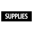 thumbnail image 1 of Signs ByLITA Basic Supplies Sign (Black) - Medium, 1 of 6