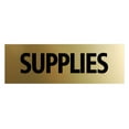 thumbnail image 1 of Signs ByLITA Basic Supplies Sign (Brushed Gold) - Medium, 1 of 6