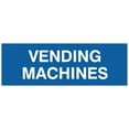 thumbnail image 1 of Signs ByLITA Basic Vending Machines Sign - Laser-Engraved Lettering | Durable ABS Plastic | Vibrant Colors | Powerful Foam Tape (Blue) - Medium, 1 of 3